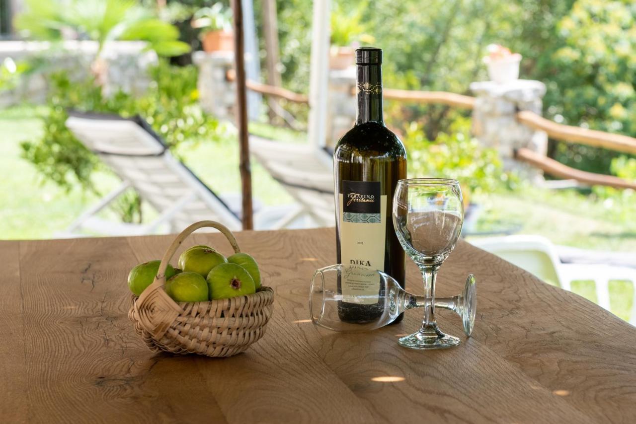 Sea View Apartment with Garden near Opatija Veprinac Buitenkant foto