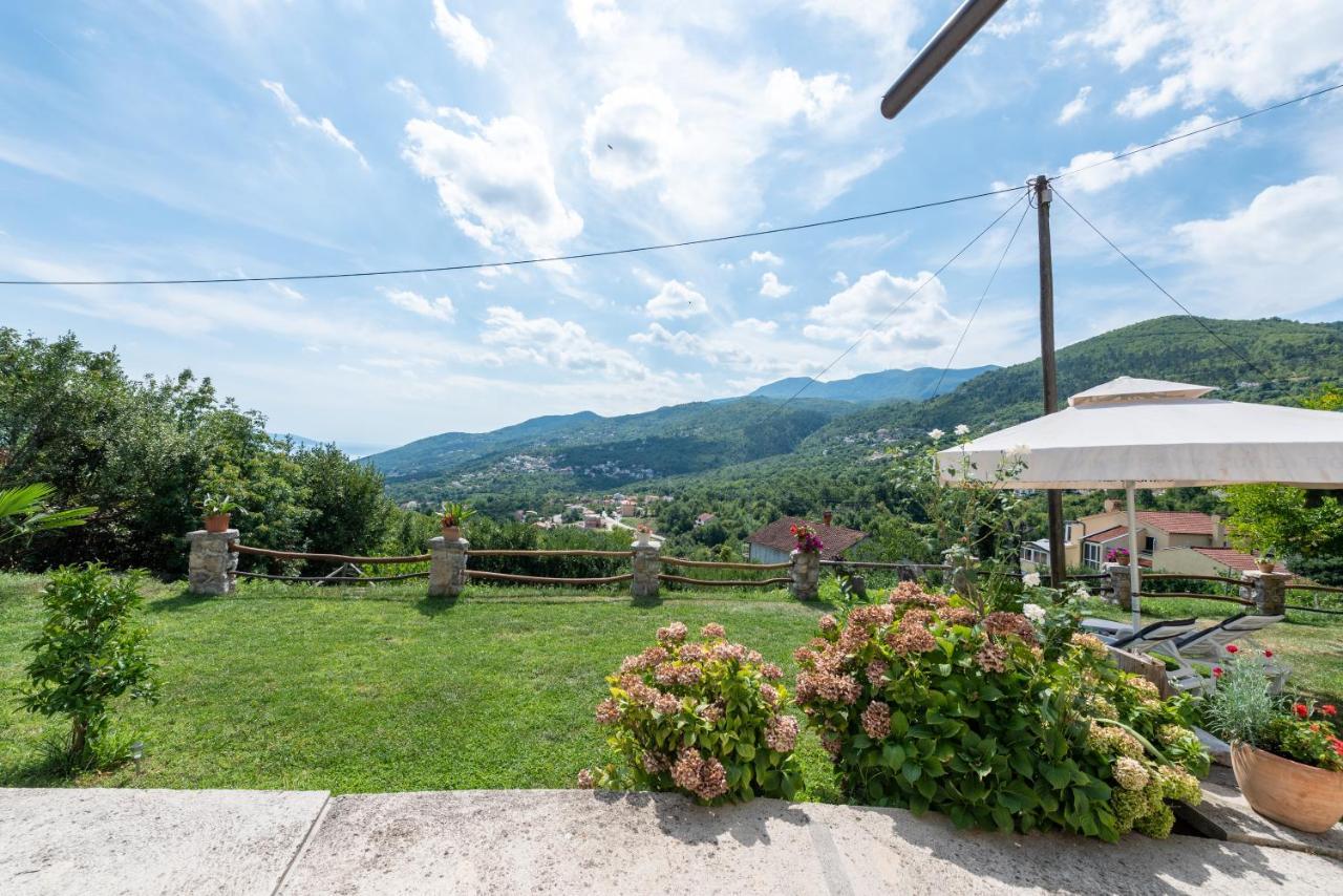 Sea View Apartment with Garden near Opatija Veprinac Buitenkant foto